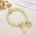 New 2025 Lovely Daily Beaded Bracelet Charm Girls Cute Ins🌼. 