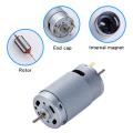 HS390 12V DC Motor 22000RPM High Speed Mini Motor Large Torque for DIY Toys Small Appliances. 