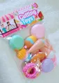 15 Pcs Sweet & Ice Cream Playing Set  Pretend Play with Sweet Food Set. 