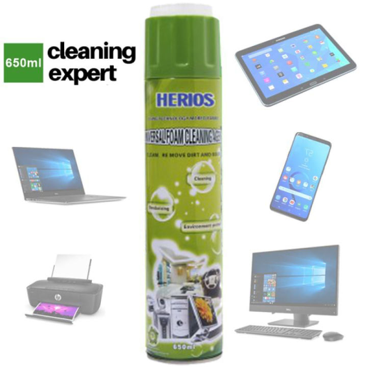 Herios Foam Cleaner for Computers and Screens