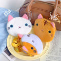 Cute Cartoon Cat Zero Wallet Plush Toy Earphone Bag Student Wallet Storage Bag Doll Pendant Birthday Gift. 