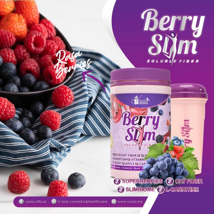 400g%20Natural%20Berry%20Slim%20Nbsw%20COLLAGEN%20DRINKING%20Powder%20Fiber%20Vasia%20Weight%20Management%20Supplement%20Malaysia%20-%20Image%202
