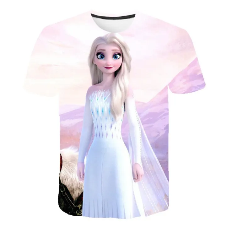 New%20Summer%20Frozen%202%20T%20Shirt%20Anna%20Elsa%20Girl%203D%20Digital%20Printing%20Clothing%20Tops%20Frozen%20Snow%20Queen%20Anna%20Elsa%20Cartoon%20Print%20Shirts%20-%20Image%204