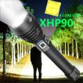 Medium Bright LED Tactical Rechargeable Flashlight Torch Lumi LM-994 Powerful Spot Beam Light Recharge Lead Acid Battery. 