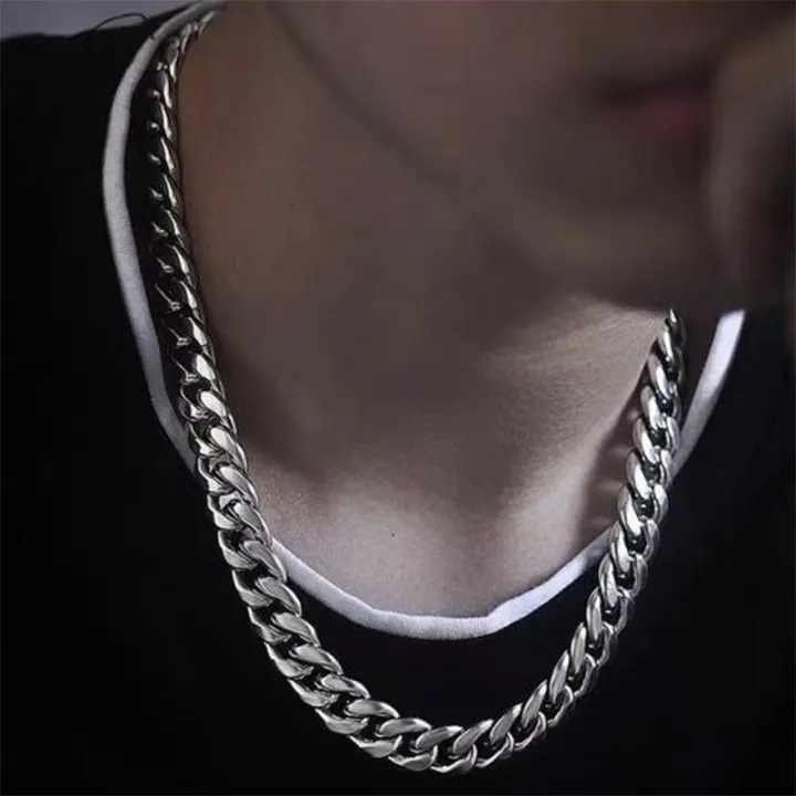 3.5mm/4.5mm/5mm/7.5mm/9mm/11mm%20Width%20316L%20Stainless%20Steel%20Men%20Boy%20Spiga%20Plait%20Necklace%20Chain%20Silver%20Color%20(%2020-32%20Inch%20)%20-%20Image%206
