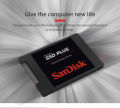 Sandisk SSD Plus Internal Solid State Hard Drive Disk SATA III 2.5" 120GB 240GB 480GB laptop notebook solid state disk 2TB 1TB. 