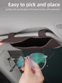 Car Sun Visor Glasses Storage Box Sunglasses Clip Organizer Holder For Dacia Duster Logan Sandero Lodgy Dokker Stepway 2 Solenza. 