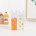 500ml/1000ml Sanrios Cinnamoroll Kuromi Mymelody Cartoon Milk carton shaped Water Bottle Transparent Milk Box Juice Water Cup. 