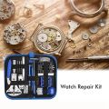Kqueebee 185 PCS Watch Repair Tools Watch Battery Change Replacement Watch Back Opener Repair Kit, Spring Bar Tool Box Opener Kit. 