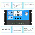 PowMr PWM Solar Charger Controller 10A 20A 30A 40A 50A 60A 12V 24V Battery Charger LCD Dual USB Solar Panel Regulator for Max 50V PV Input RBL. 