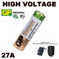 GP 27A / 23A High Voltage Super Alkaline Battery 12V. 