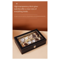 Leather Watch Box Watch Storage Box Watch Display Box 10 grid. 