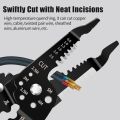 Wire Stripper Iron Copper Wire Cutter Cable Cutter Wire Crimping Pliers Clamper Splitting Winding Electrician Tool. 