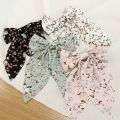 Korean Style Small Fresh Floral Big Bow Hair Clips For Girls Women Elegant Fashion Hair Accessories. 