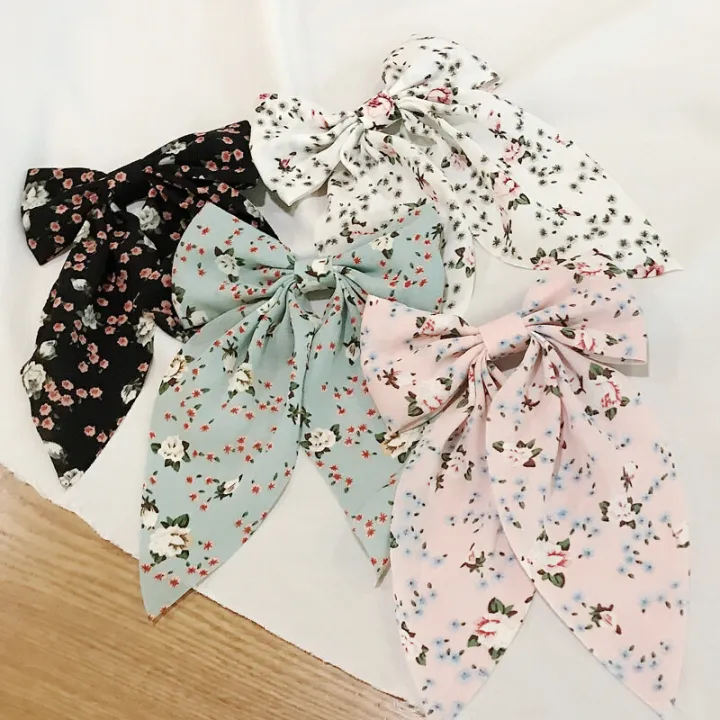 Korean%20Style%20Small%20Fresh%20Floral%20Big%20Bow%20Hair%20Clips%20For%20Girls%20Women%20Elegant%20Fashion%20Hair%20Accessories%20-%20Image%202