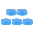 Water Jug Cap 5 Pack Plastic Water Bottle Cap Blue Gallon Drinking Water Bottle Cap Replacement Bottle Tool Leak Free. 