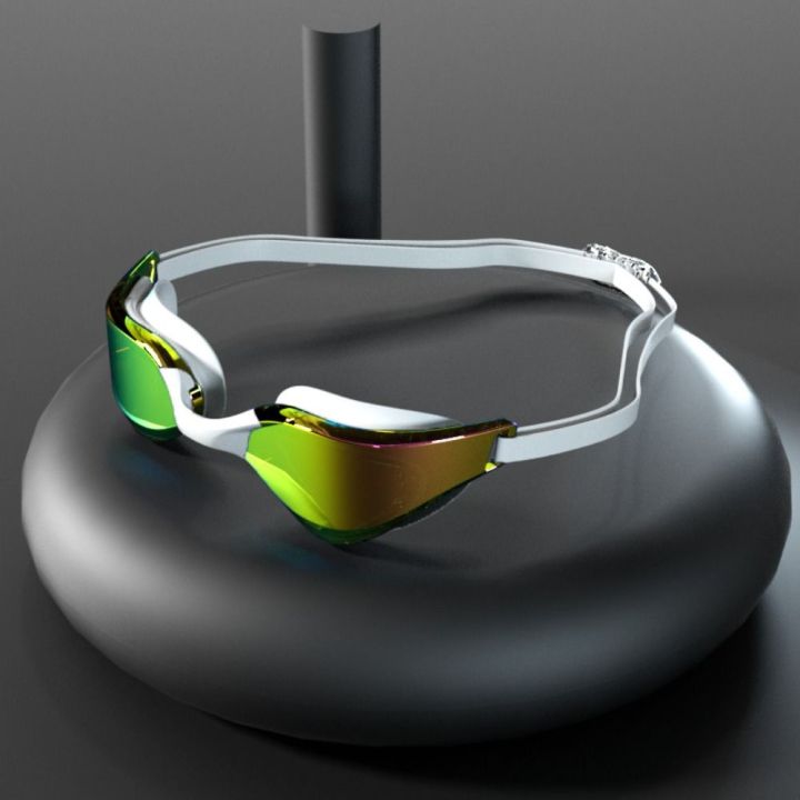 Eye Protection Glasses PC Anti-Fog Swimming Goggles Adjustable UV ...