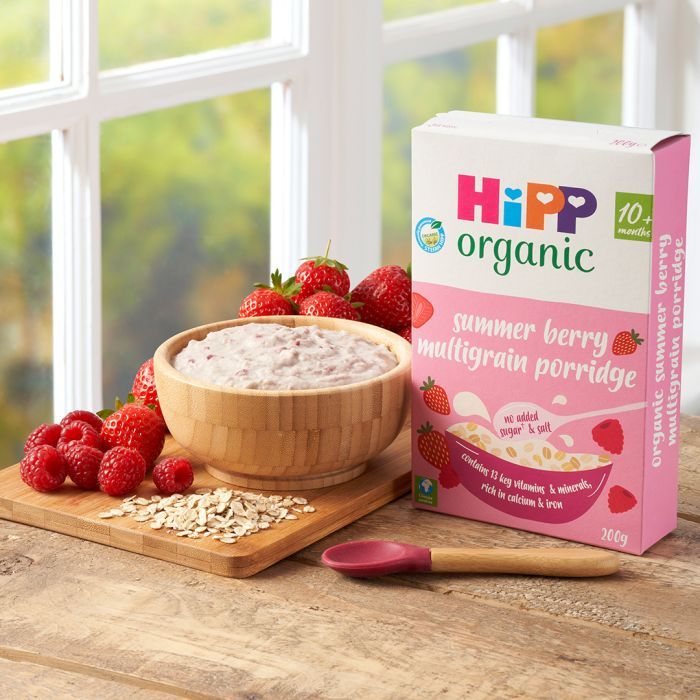 HiPP%20Organic%20Summer%20Berry%20Multigrain%20Porridge%20Baby%20Cereal%2010+%20Months%20-%20Image%202