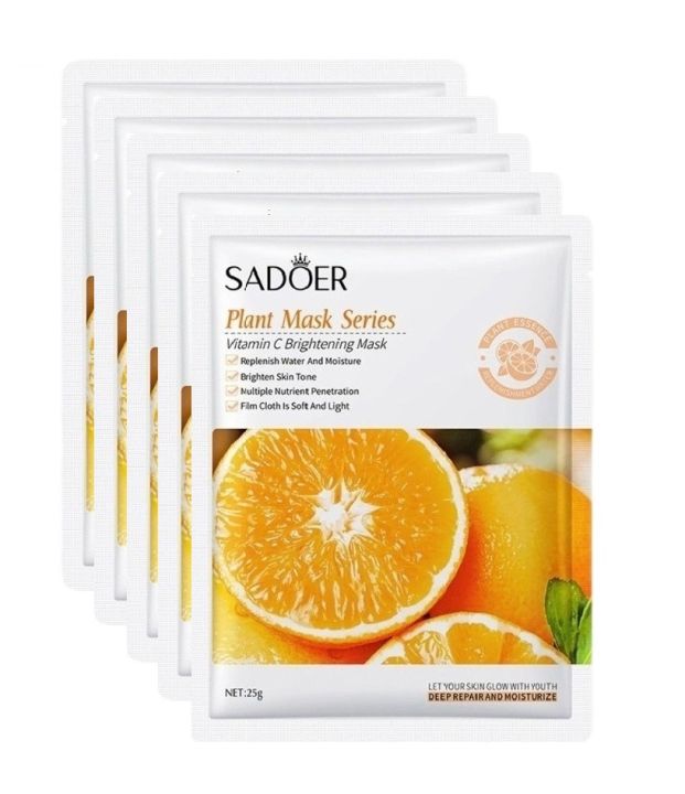 SADOER%20Plant%20Mask%20Series%20Face%20Mask%20Sheet%205%20Piece%20Pack%20Suitable%20for%20All%20Skin%20Types,%20for%20Men%20&%20Women%20-%20Image%203
