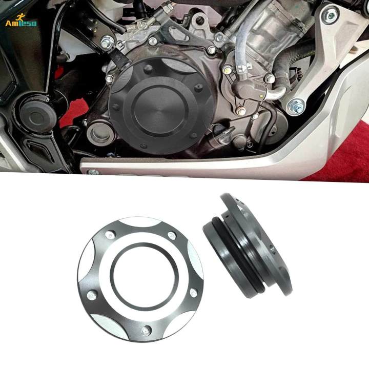 2x%20Motorcycles%20Engine%20Oil%20Filler%20Cap,%20Motorcycle%20Oil%20Filler%20Cap%20Screw%20,Transmission%20Tank%20Cover%20for%20,%20Accessories%20-%20Image%202