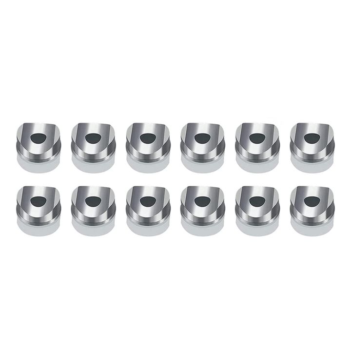 Airless Tip Seals Metal Easy Install Easy to Clean for Airless Machine Tips Seals Reversible Airless Paint Nozzle Gasket (12 Pcs)
