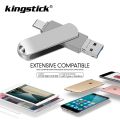 【32GB gray】 For drive memory stick pendrive mobile Micro USB Flash Drive 16GB 32GB pen drive usb3.0. 