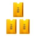 Anti RFID Wallet Blocking Reader Lock Bank Card Holder, Safe cover for Debit Credit bank chip cards Anti NFC. 