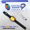 KW9 MAX Series 9 Smart Watch | 24 Hrs Always on Amoled Display | 2 GB Memory with Voice Recorder | BT Calling Sports Features. 