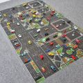 City Game Baby Carpet Roadmap Mat Play Playing Mat Baby Map Lot Traffic Car Traffic Signs Mat City Parking Climbing Road(Cement Truck). 