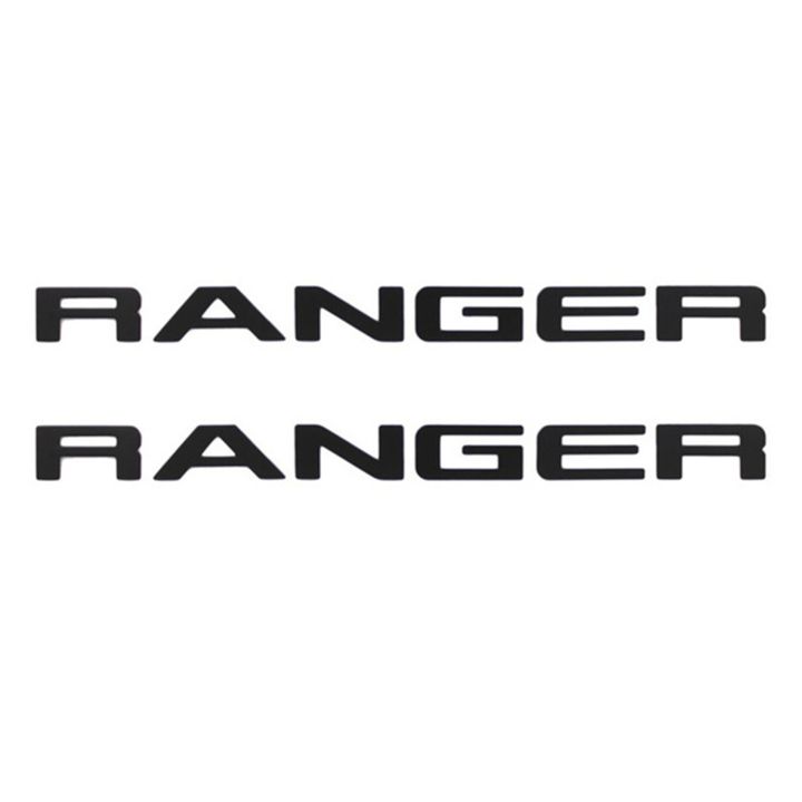 12X Insert Letters for Ranger 2019 2020, 3D Raised & Decals Letters ...