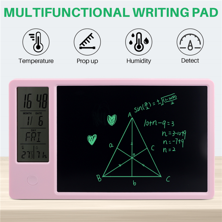 Multifunctional%20Electronic%20Desk%20Calendar%20LCD%20Handwriting%20Board%20with%20Alarm%20Clock%20Humidity%20Temperature%20LCD%20Message%20Board,C%20-%20Image%202