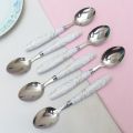marble ceramic design Spoon set. 