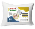 PILLOW COMFY CROWN POLY FIBER PILLOW- 18X27 HOTEL GRADE. 