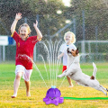 Kids Outdoor Water Sprinkler Octopus Toys, Toddlers Spray Water Bathtub Game Summer Backyard Lawn Bath Sprinkler Toy Nozzles And Spinning Hat For Girl Boys Play. 