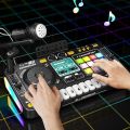 New Multifunctional Kid DJ Mixer With Microphone Interactive Electronic Piano Keyboard Simulation Design Music Effects Musical Instrument Kids Birthday Gift. 