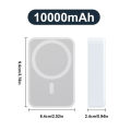 Apple Magsafe Battery Pack 5000mAh / 10000mAh Wireless Magnetic PowerBank for Iphone. 