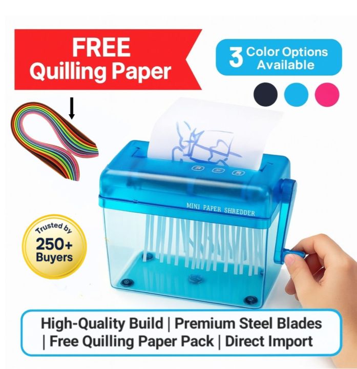Paper%20Quilling%20Hand%20Shredder%20Cutter%20Machine%20%E2%80%93%20High-Quality%20Paper%20destroyer%20&%20DIY%20Craft%20Tool%20%7C%203%20Color%20Options%20+%20Free%20Multicolor%20Quilling%20Paper%20Pack%20-%20Image%202