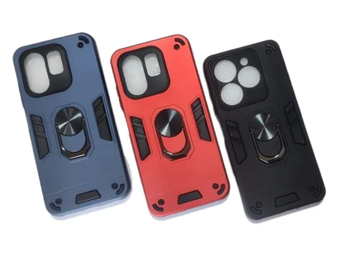 INFINIX%20SMART%208/HOT%2040I%20&%20INFINIX%20SMART%209/SMART%209%20HD/HOT%2050I%20Hard%20Shockproof%20Armor%20Back%20Cover%20with%20Finger%20Ring%20Back%20-%20Image%204