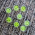 10pcs Precision Mini Spirit Level Set Round Bubble Level Mini Spirit Level Bullseye Level Mark Surface Level Measuring Tools Set. 