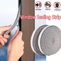 Window Self-Adhesive Sealing Sponge Strip Shockproof Anti-collision Sound-Proof Roll Tape Door Seal Strip Door Gap Bottom Seal. 