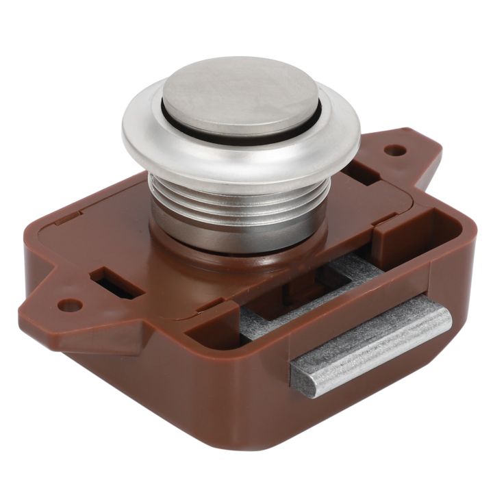 1 Pc Car Push Lock RV Caravan Home Cabinet Drawer Latch Button Locks