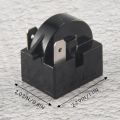 Replacement Part 3 Pin QP2-4.7/ QP2-4R7 4.7 Ohm Refrigerator PTC Start/Starter Relay for Most Mini Fridges and Coolers. 