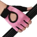 Weightlifting Gloves Women Men Fitness Gym Gloves Half Finger Breathable Non-slip Gel Pad Bodybuilding Training Dumbbells Gloves. 