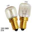 220V 240V High Temperature LED Bulb 15W 25W E14 300 Celsius Degree Microwave Oven Toaster/Steam Light Bulbs Cooker Hood Lamps. 
