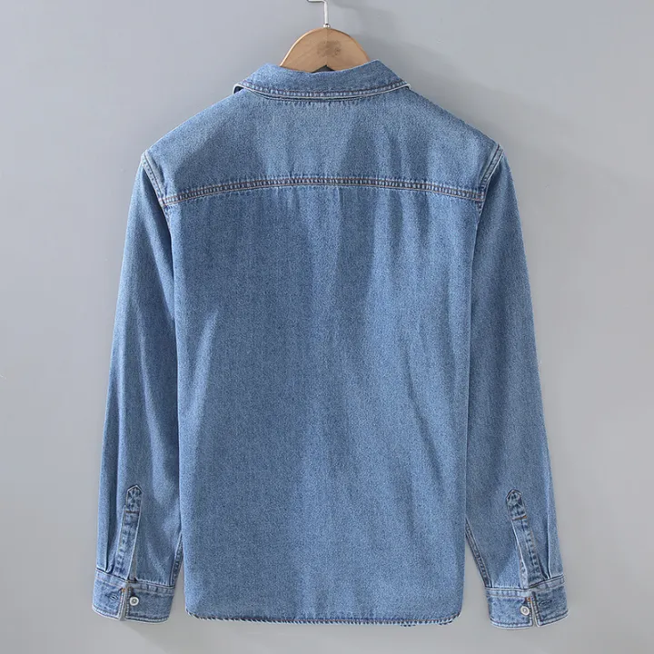 Denim%20Style%20Spring%20and%20Summer%20Men's%20New%20Shirt%20Coat%20Men's%20Casual%20Spring%20and%20Autumn%20Top%20Long%20Sleeve%20Denim%20Shirt%20Men's%20Thin%20-%20Image%204
