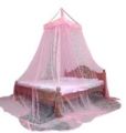 Mosquito Net (6x6) feet - Twin bed size - Square Frame Top Hanging Type. 