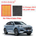 Tonlinker Cabin Air Filter 2pcs For Changan Uni-K Unik 2.0l 2.0at Multiple Filtering Car Filter Oem:1109190-Cr01 8119030-Cr01. 