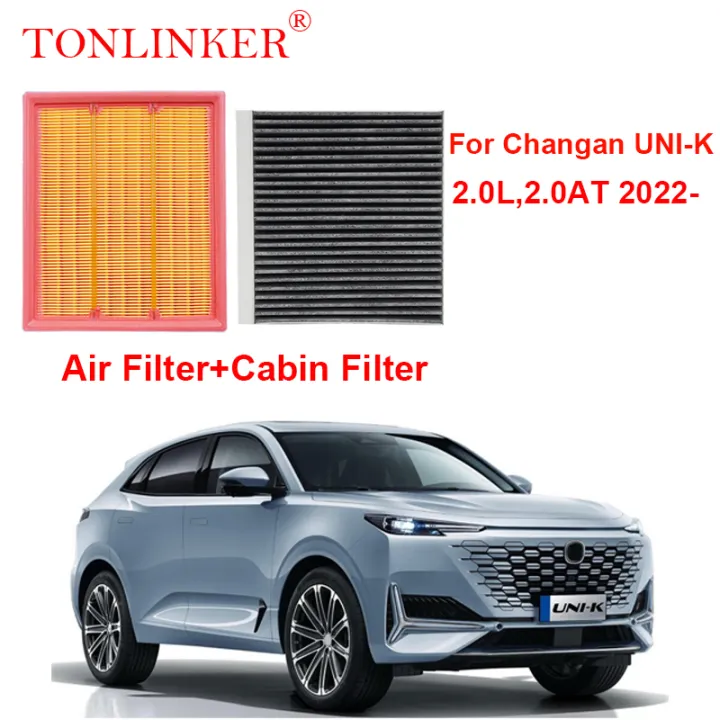 Tonlinker%20Cabin%20Air%20Filter%202pcs%20For%20Changan%20Uni-K%20Unik%202.0l%202.0at%20Multiple%20Filtering%20Car%20Filter%20Oem:1109190-Cr01%208119030-Cr01%20-%20Image%202
