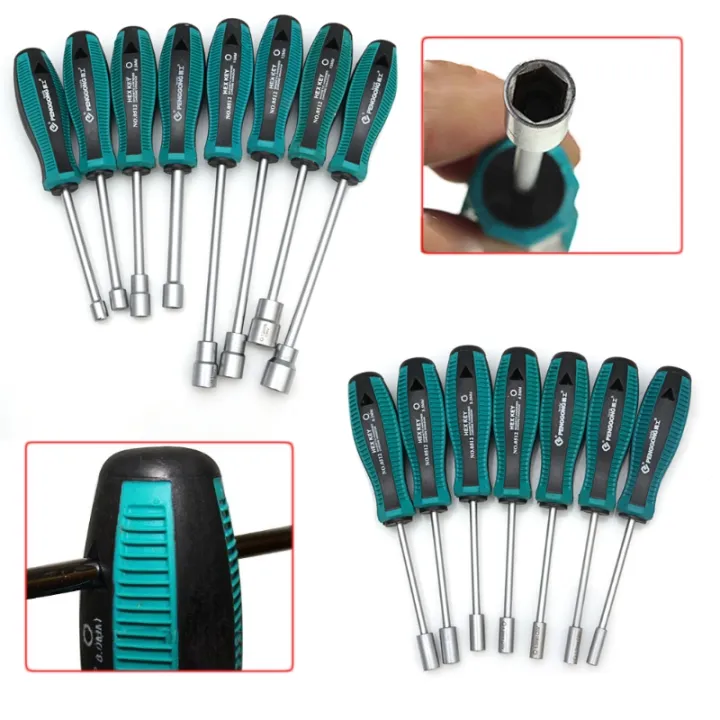 3mm Pin Driver 【NEW】 Metal Socket Driver Wrench Screwdriver Hex Nut Key Nutdriver Hand ...