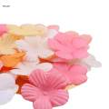 Artificial Craft Flowers, Artificial Flowers, Cherry Blossoms Faux Flower Heads for Crafts, Cherry Blossom Petals, for Wreath DIY Background. 